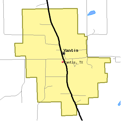 Yantis map