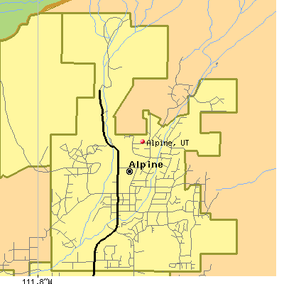 Alpine map