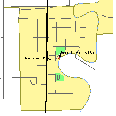 Bear River City map