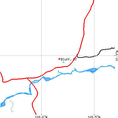 Bluff map