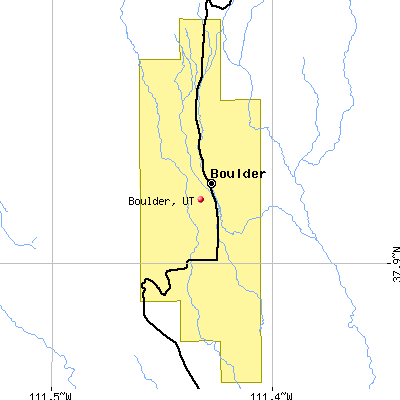 Boulder map