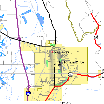 Brigham City map