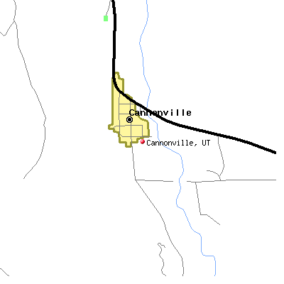 Cannonville map