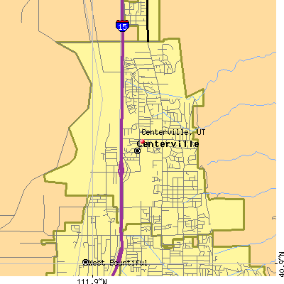 Centerville map