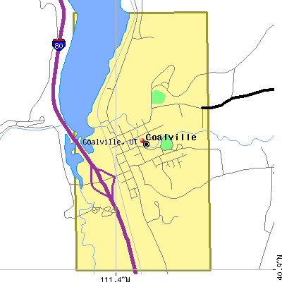 Coalville map