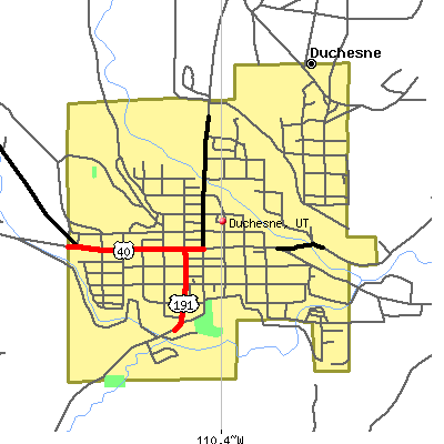 Duchesne map