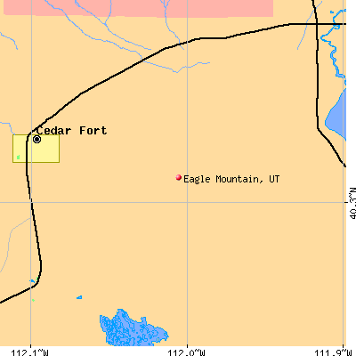 Eagle Mountain map