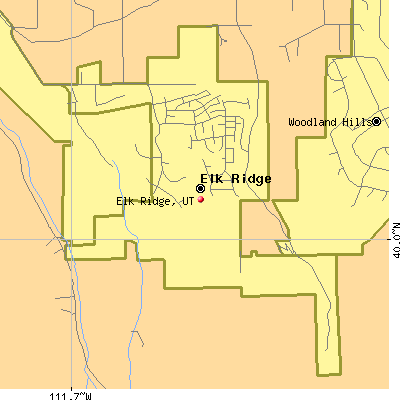 Elk Ridge map