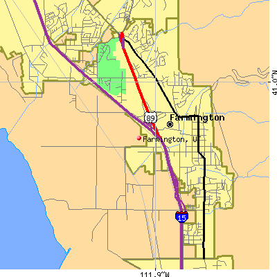 Farmington map
