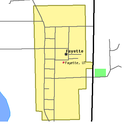 Fayette map