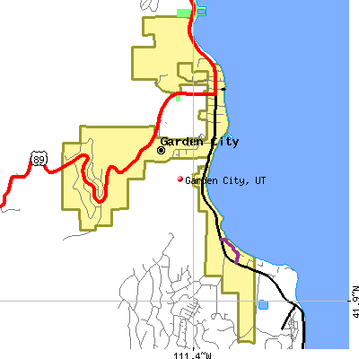 Garden City map