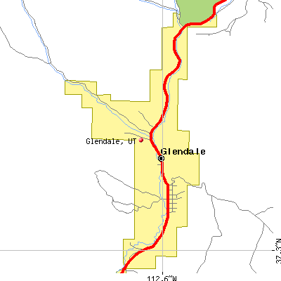 Glendale map