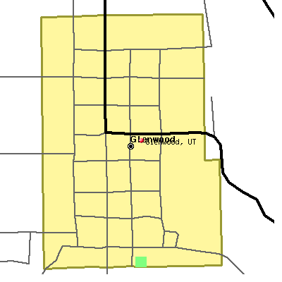 Glenwood map