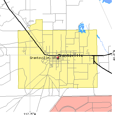 Grantsville map