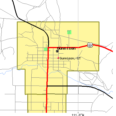 Gunnison map