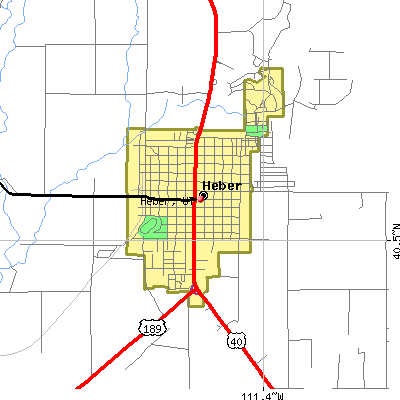 Heber map