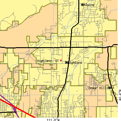 Highland map