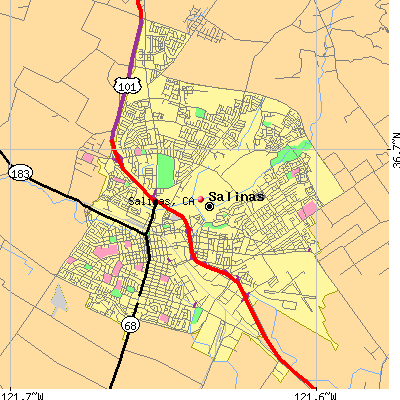 Salinas map
