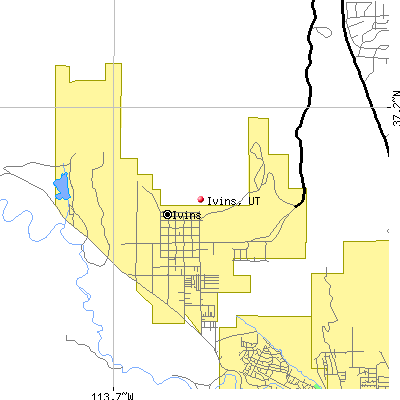 Ivins map