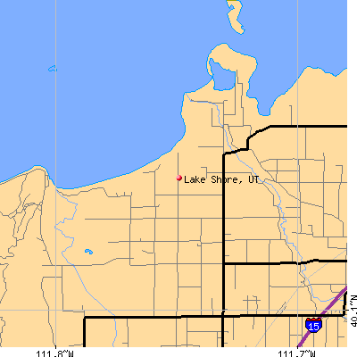 Lake Shore map
