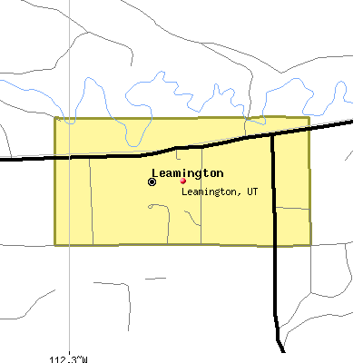 Leamington map