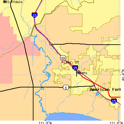 Lehi map
