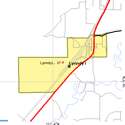 Lynndyl map