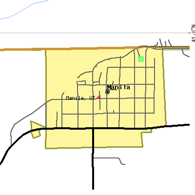 Manila map