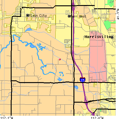 Marriott-Slaterville map