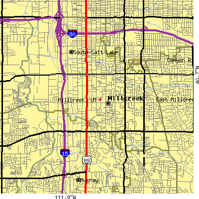 Millcreek map
