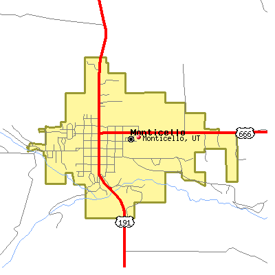 Monticello map