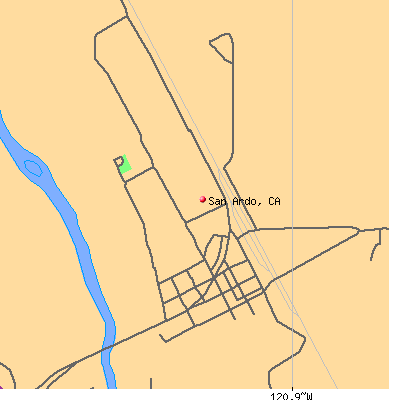 San Ardo map
