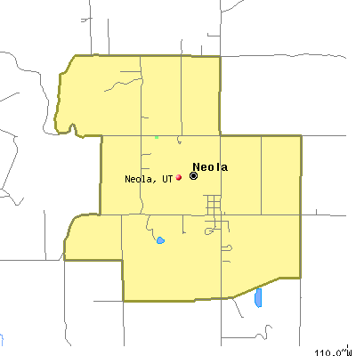 Neola map