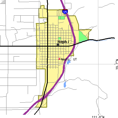 Nephi map
