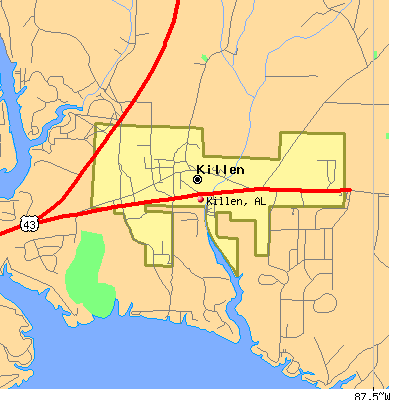 Killen map