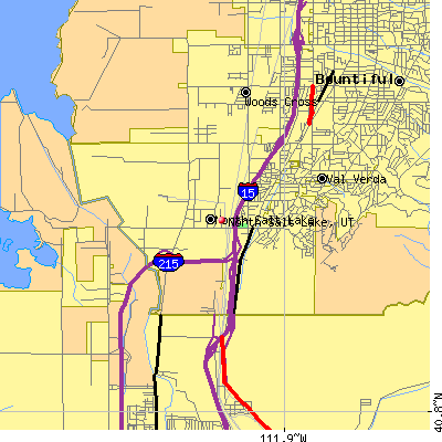 North Salt Lake map