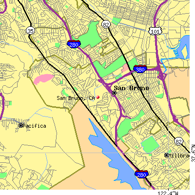 San Bruno map