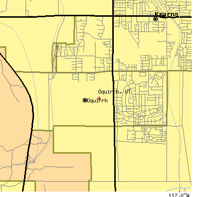 Oquirrh map