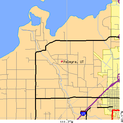 Palmyra map