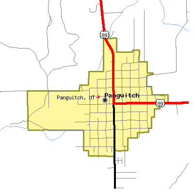 Panguitch map