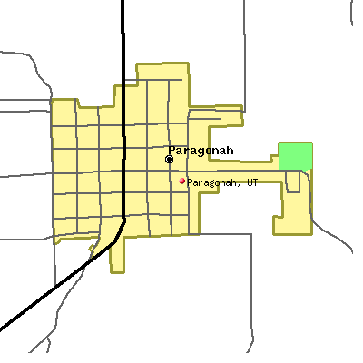 Paragonah map