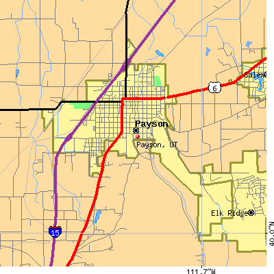 Payson map