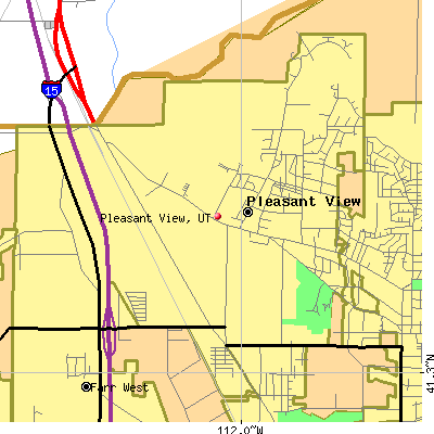 Pleasant View map