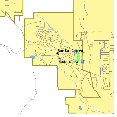 Santa Clara map