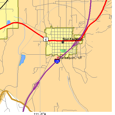 Santaquin map