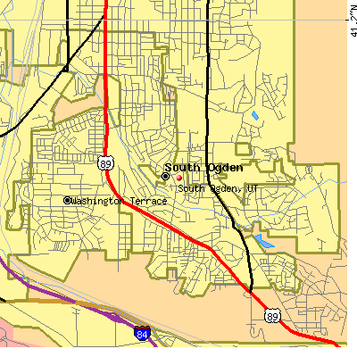 South Ogden map