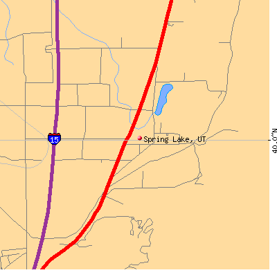 Spring Lake map