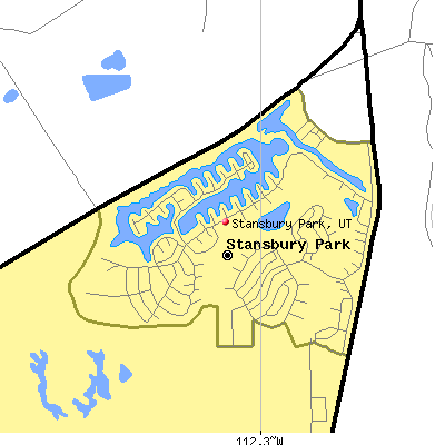 Stansbury Park map