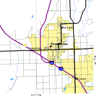 Tremonton map