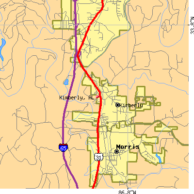Kimberly map